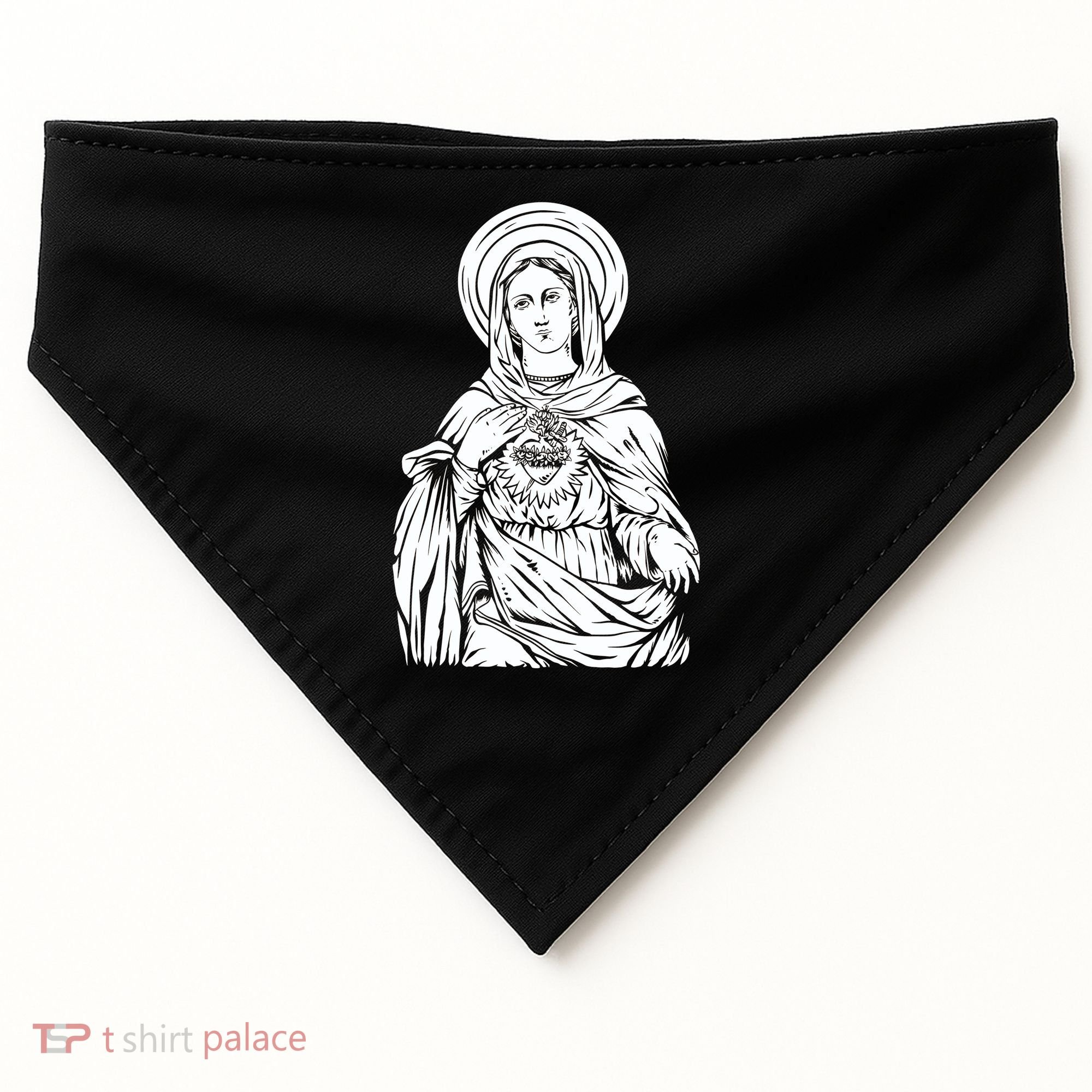 Mother Mary USA-Made Doggie Bandana