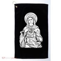 Mother Mary Golf Towel thumb 0