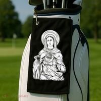Mother Mary Golf Towel thumb 2