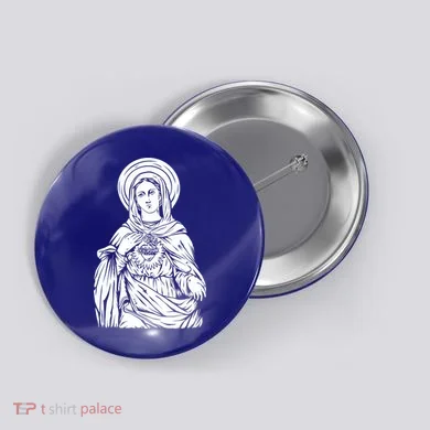 Mother Mary Button