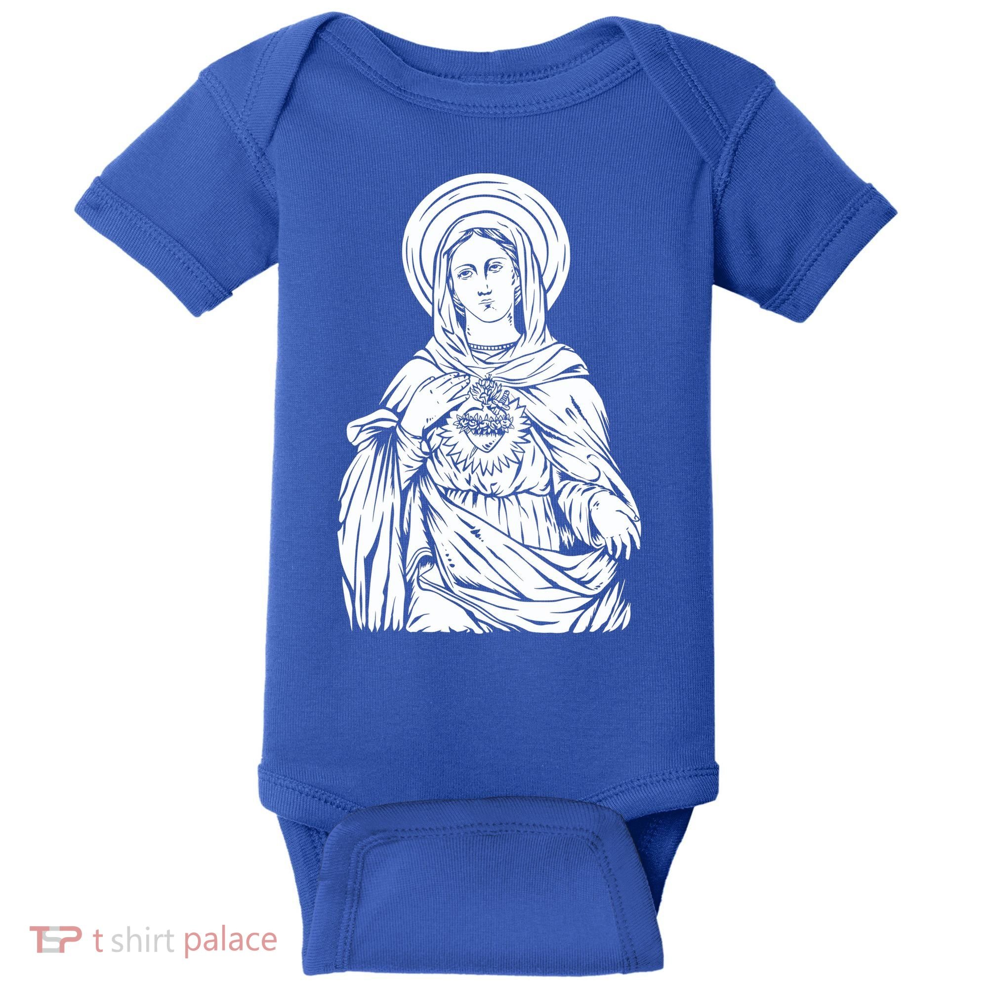 Mother Mary Baby Bodysuit