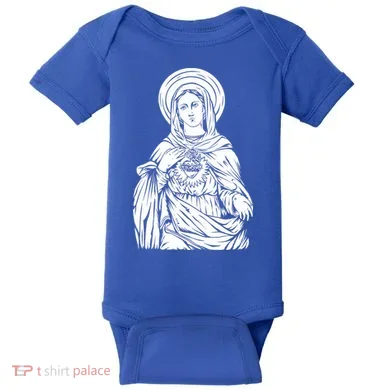 Mother Mary Baby Bodysuit