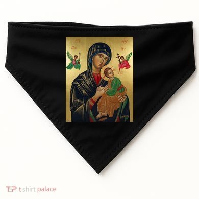 Mother Mary And Jesus USA-Made Doggie Bandana
