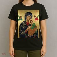 Mother Mary And Jesus T-Shirt thumb 4