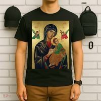 Mother Mary And Jesus T-Shirt thumb 6