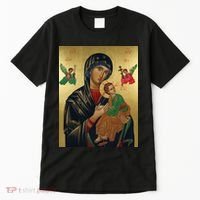 Mother Mary And Jesus Tall T-Shirt thumb 0