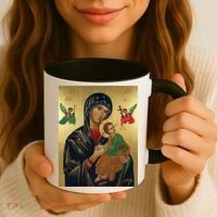 Mother Mary And Jesus Coffee Mug thumb 3