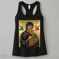 Mother Mary And Jesus Women's Tank Top thumb 3