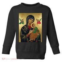 Mother Mary And Jesus Toddler Sweatshirt thumb 0