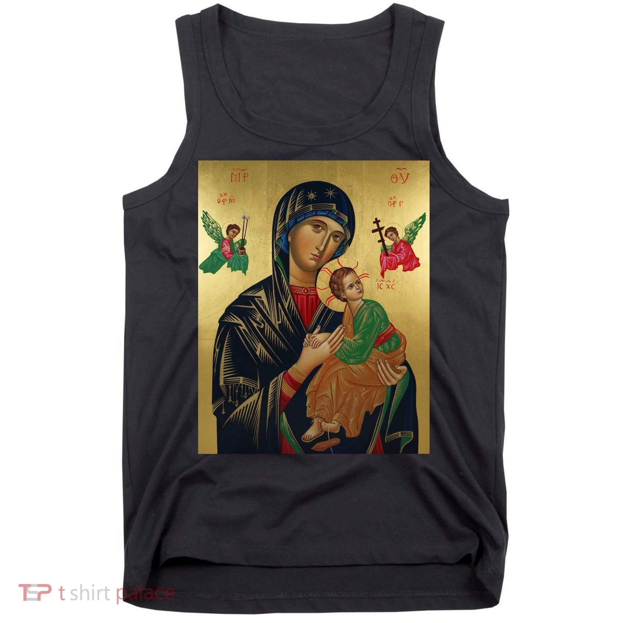 Mother Mary And Jesus Tank Top