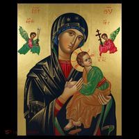 Mother Mary And Jesus Tank Top thumb 6