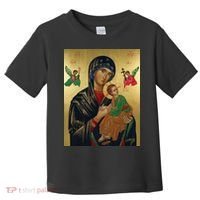 Mother Mary And Jesus Toddler T-Shirt thumb 0