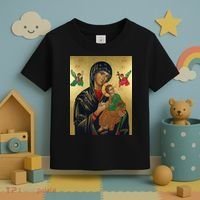 Mother Mary And Jesus Toddler T-Shirt thumb 3