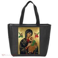 Mother Mary And Jesus Tote Bag thumb 0