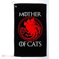 Mother Of Cats Golf Towel thumb 0