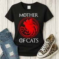 Mother Of Cats Women's T-Shirt thumb 3