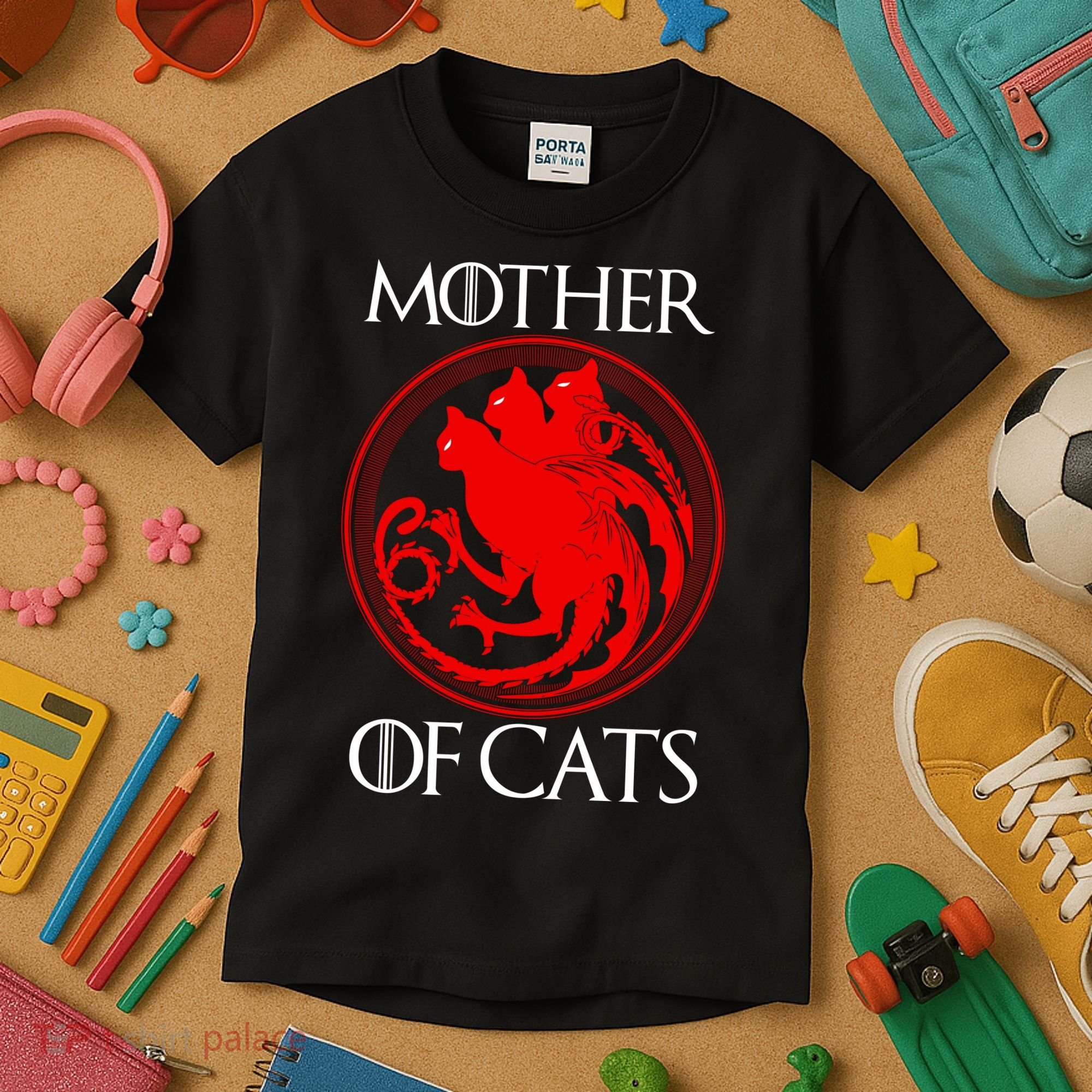 Mother Of Cats Kids T-Shirt