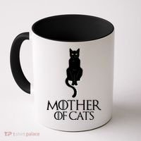 Mother of Cats Funny Cat Lover Coffee Mug thumb 0