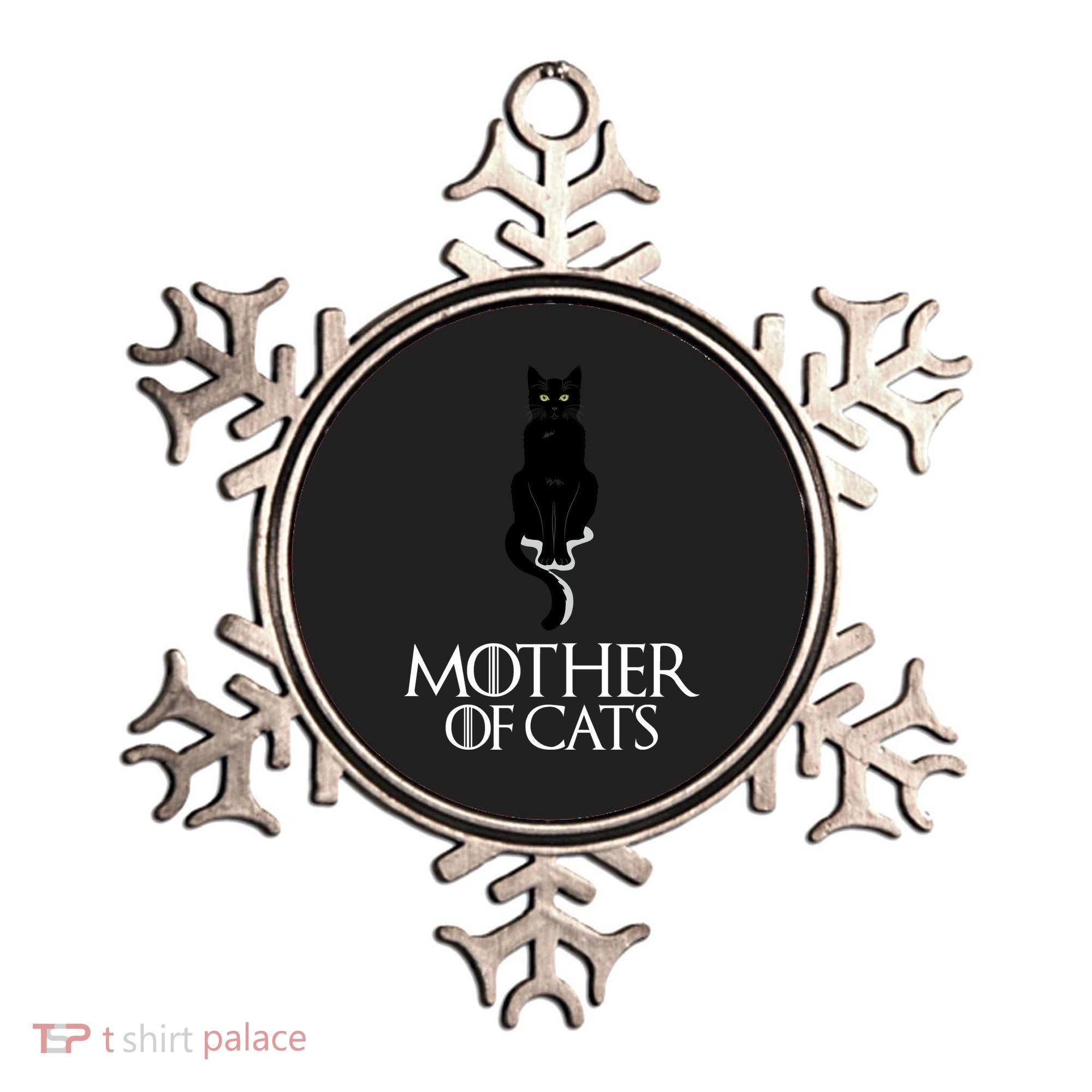 Mother of Cats Funny Cat Lover Ornament