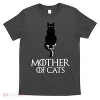 Mother of Cats Funny Cat Lover T-Shirt thumb 0