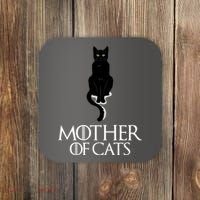 Mother of Cats Funny Cat Lover Coaster thumb 0