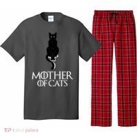 Mother of Cats Funny Cat Lover Pajama Set thumb 0