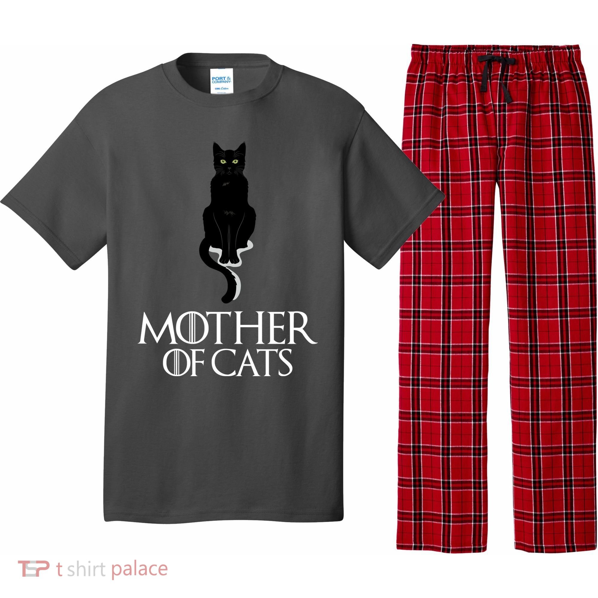 Mother of Cats Funny Cat Lover Pajama Set