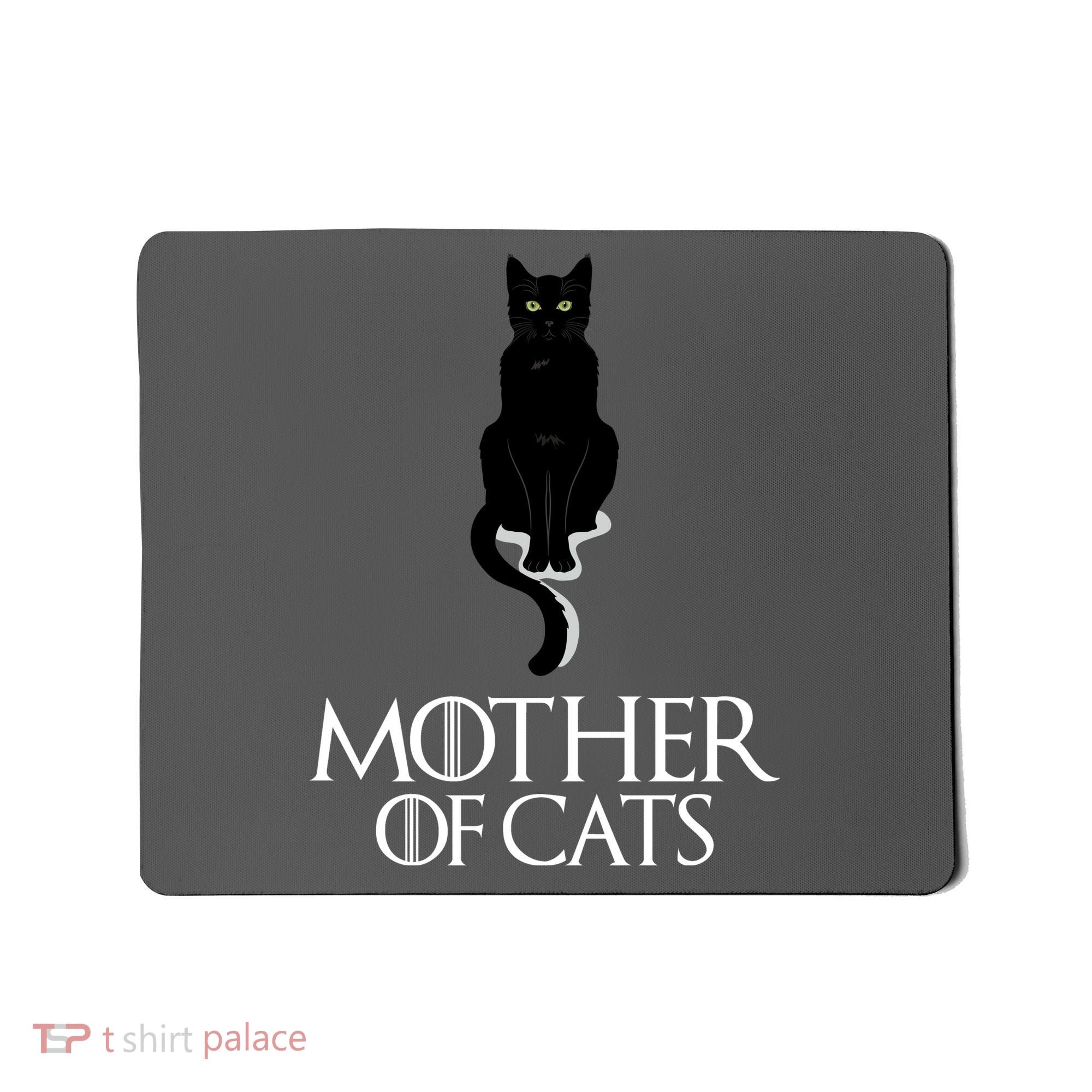 Mother of Cats Funny Cat Lover Mousepad
