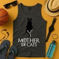 Mother of Cats Funny Cat Lover Tank Top thumb 4