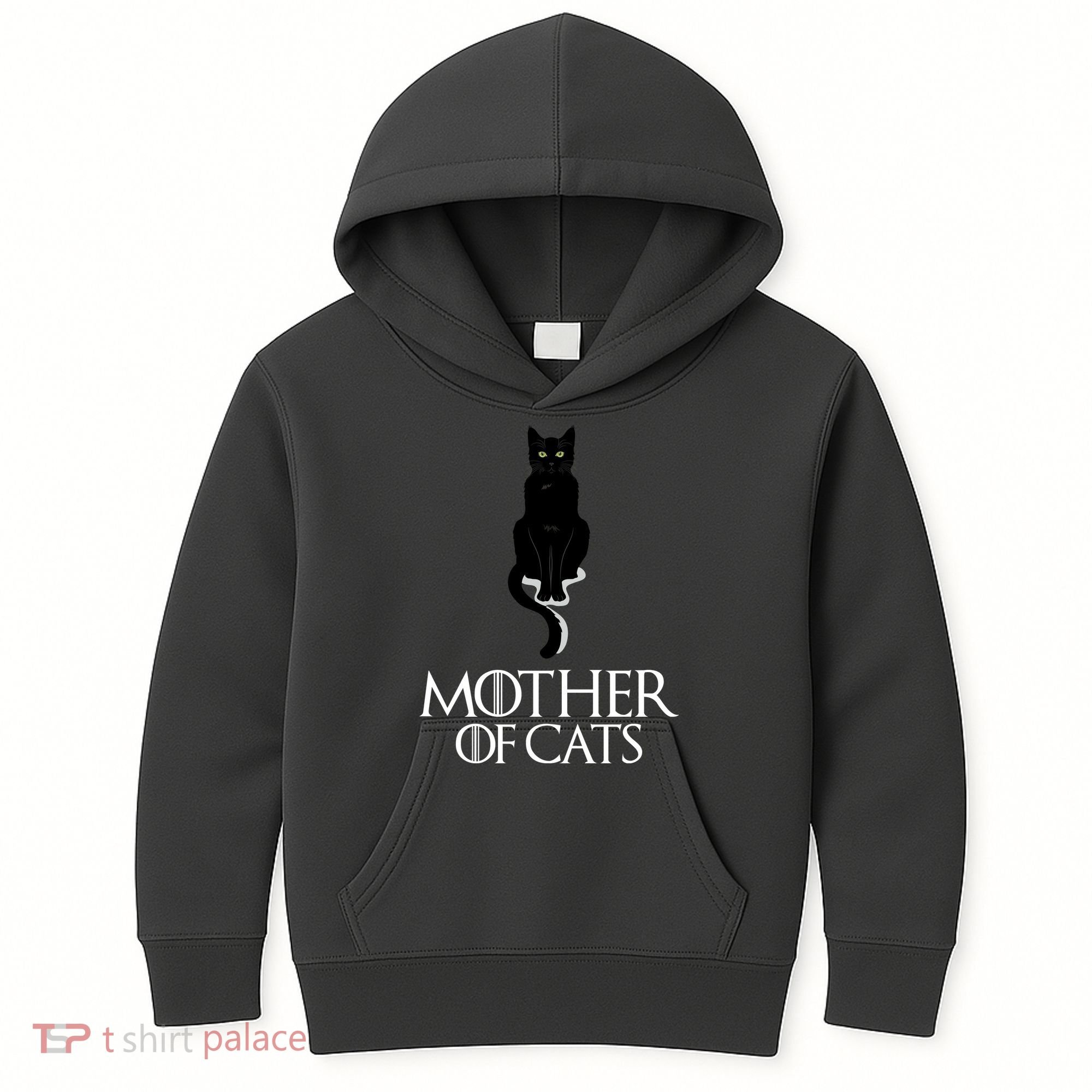 Mother of Cats Funny Cat Lover Kids Hoodie