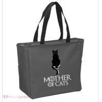Mother of Cats Funny Cat Lover Tote Bag thumb 2