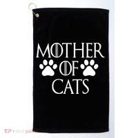 Mother Of Cats Meme Golf Towel thumb 0