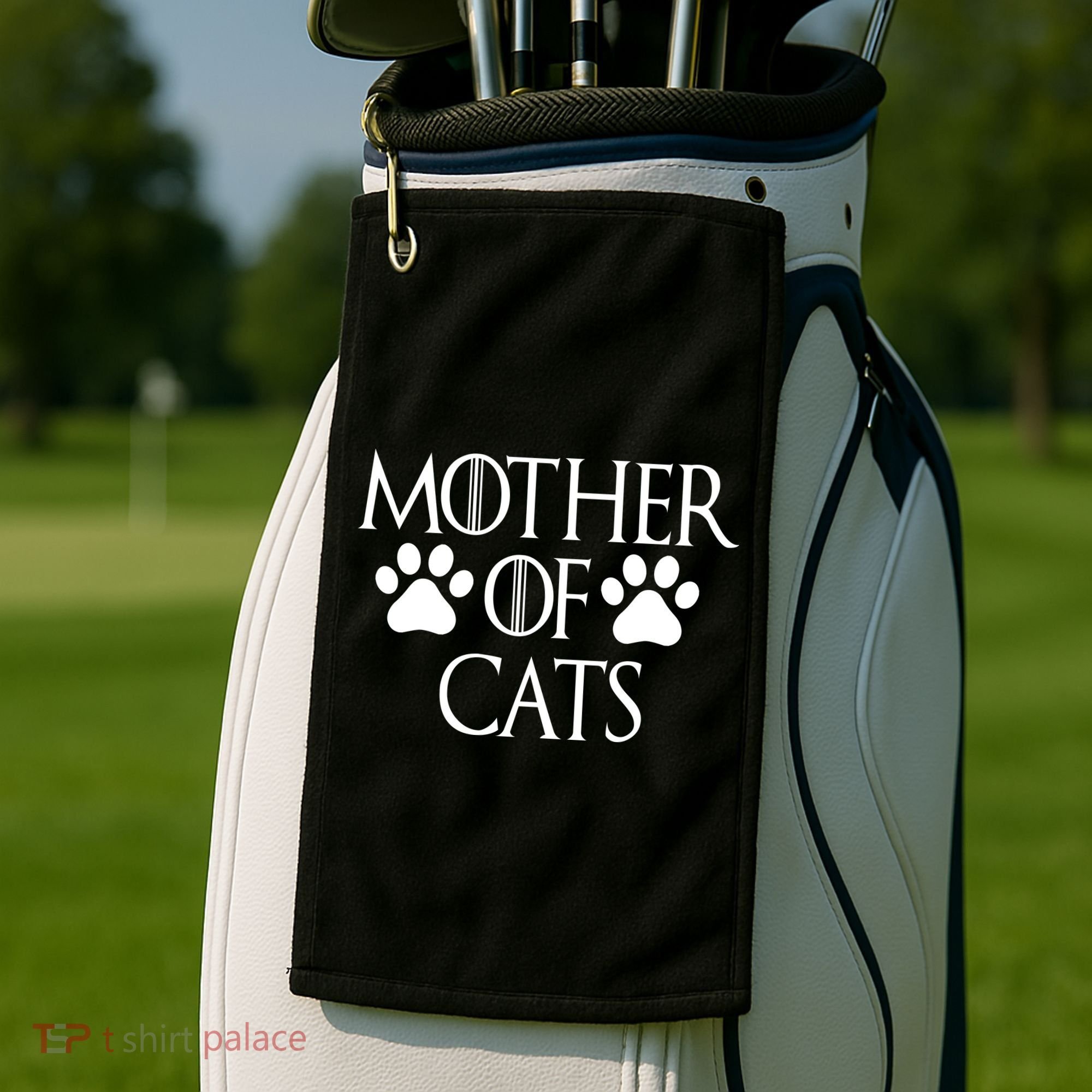Mother Of Cats Meme Golf Towel