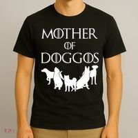 Mother Of Doggos Dog Mom T-Shirt thumb 3