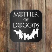 Mother Of Doggos Dog Mom Coaster thumb 0