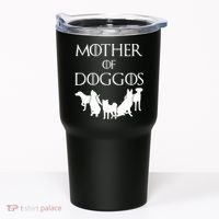 Mother Of Doggos Dog Mom Tumbler thumb 0