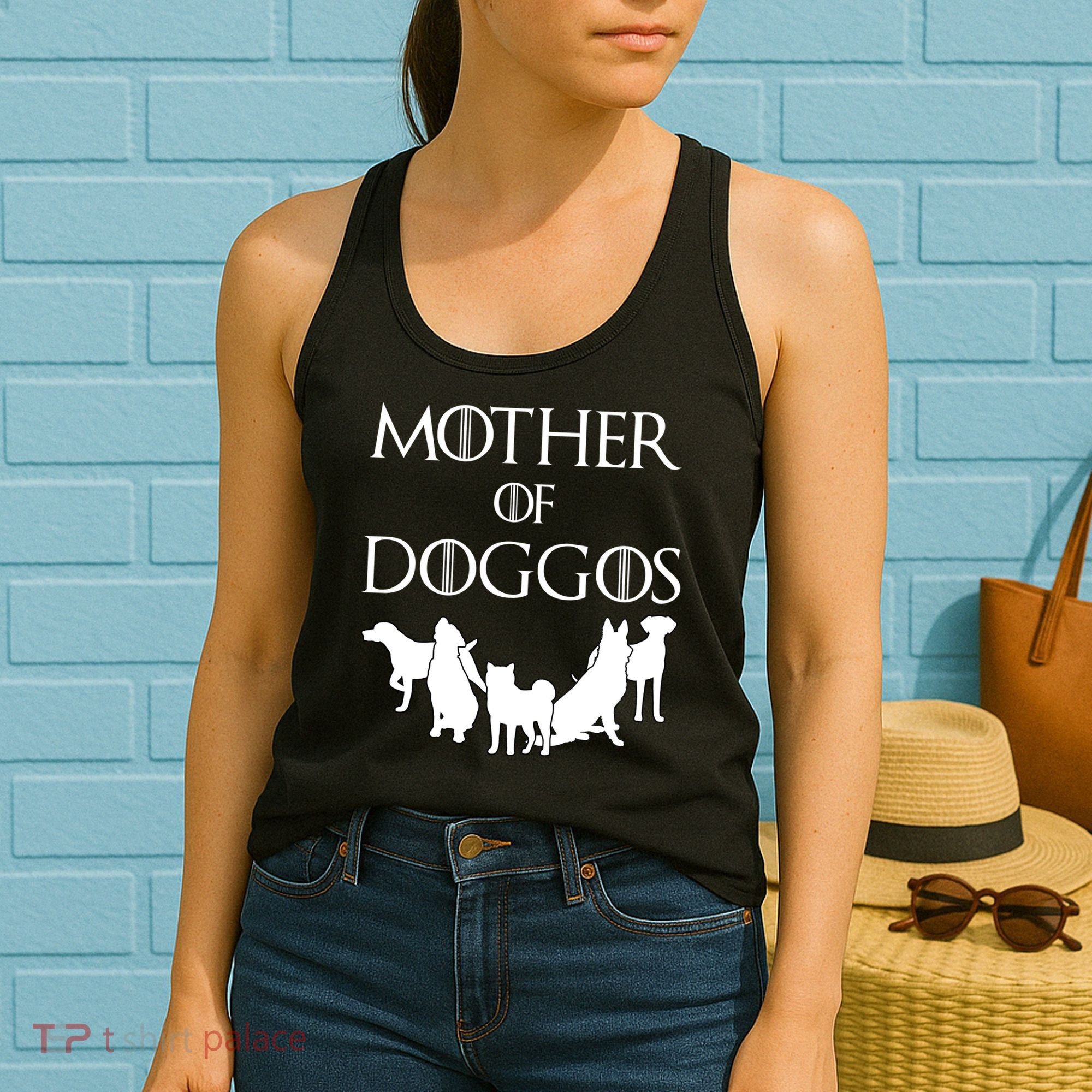 Mother Of Doggos Dog Mom Women's Tank Top