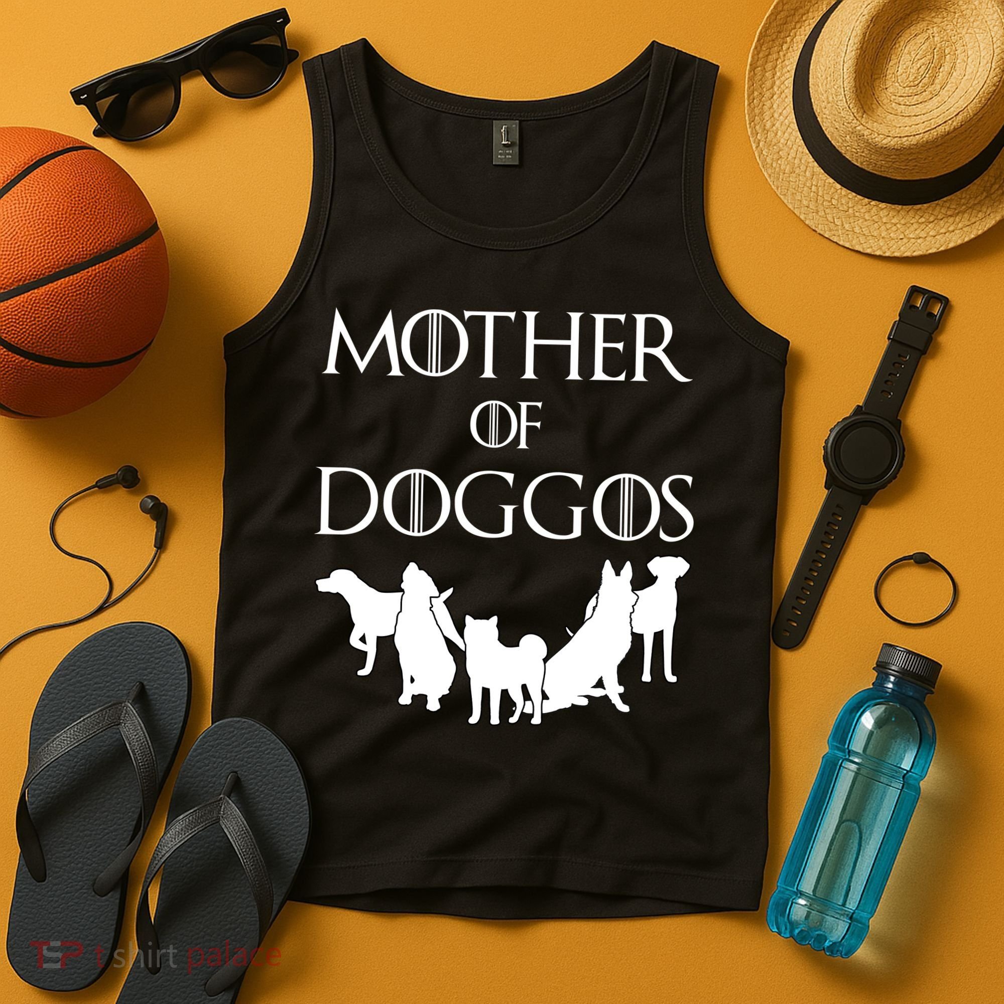 Mother Of Doggos Dog Mom Tank Top