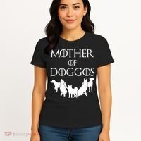 Mother Of Doggos Dog Mom Women's T-Shirt thumb 4