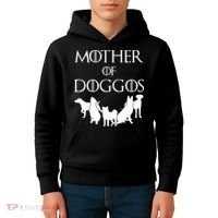 Mother Of Doggos Dog Mom Kids Hoodie thumb 4