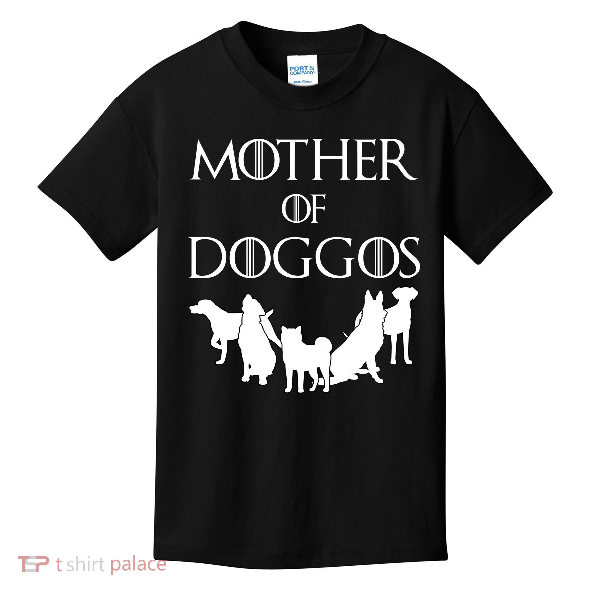 Mother Of Doggos Dog Mom Kids T-Shirt