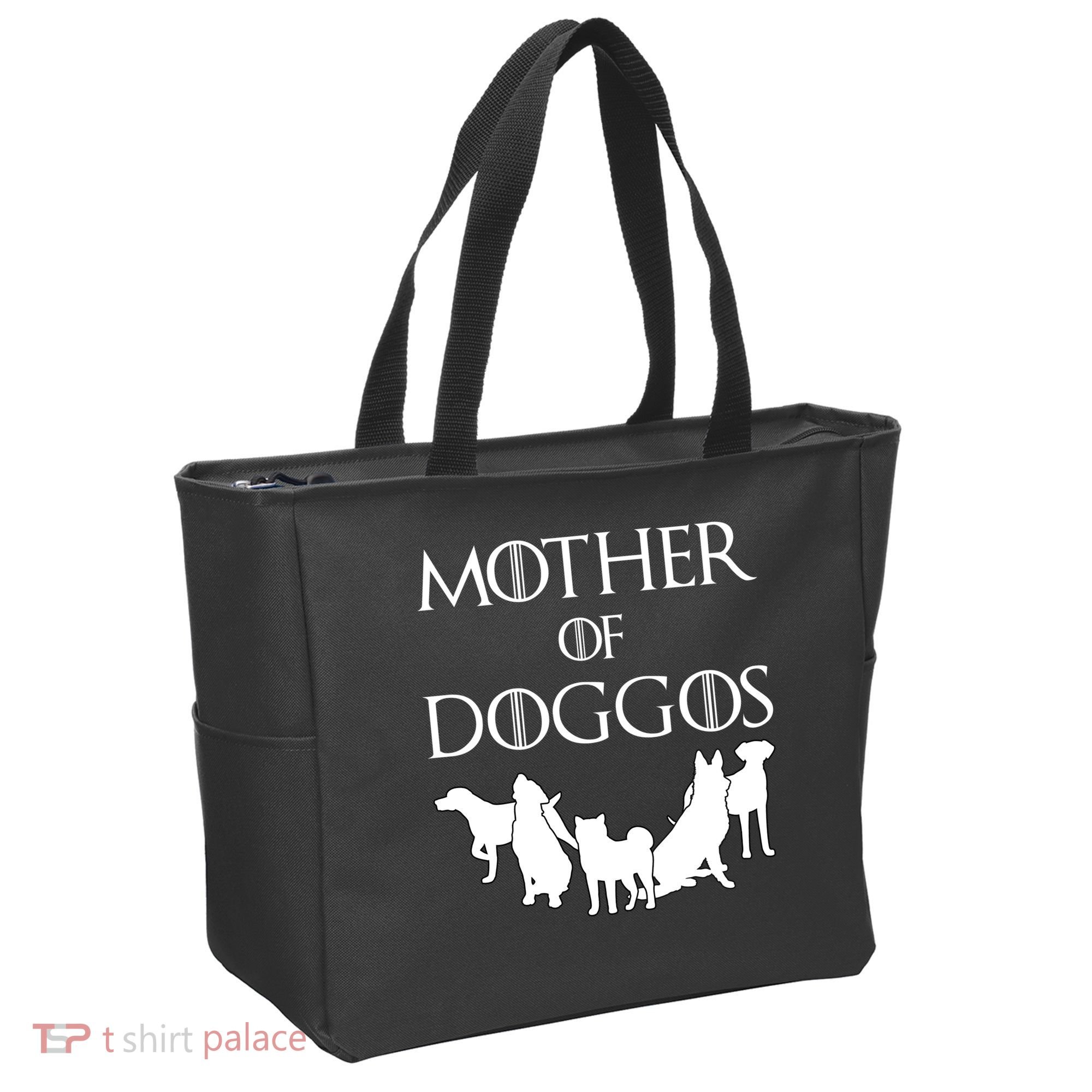 Mother Of Doggos Dog Mom Tote Bag