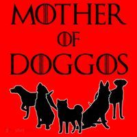 Mother Of Doggos Dog Mom Santa Hat thumb 1