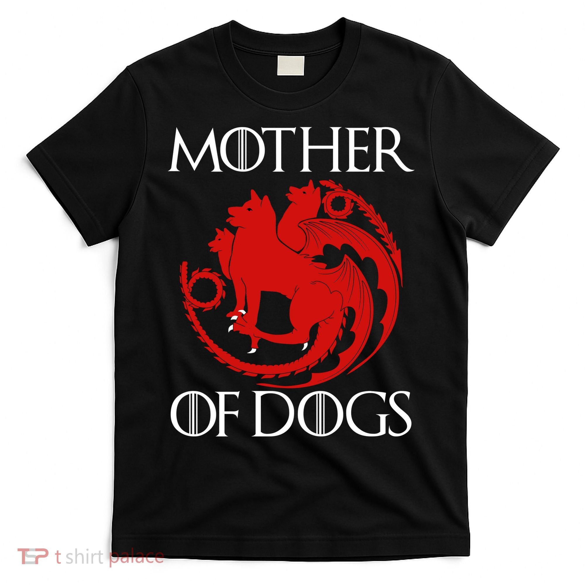 Mother Of Dogs Emblem T-Shirt