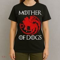 Mother Of Dogs Emblem T-Shirt thumb 4