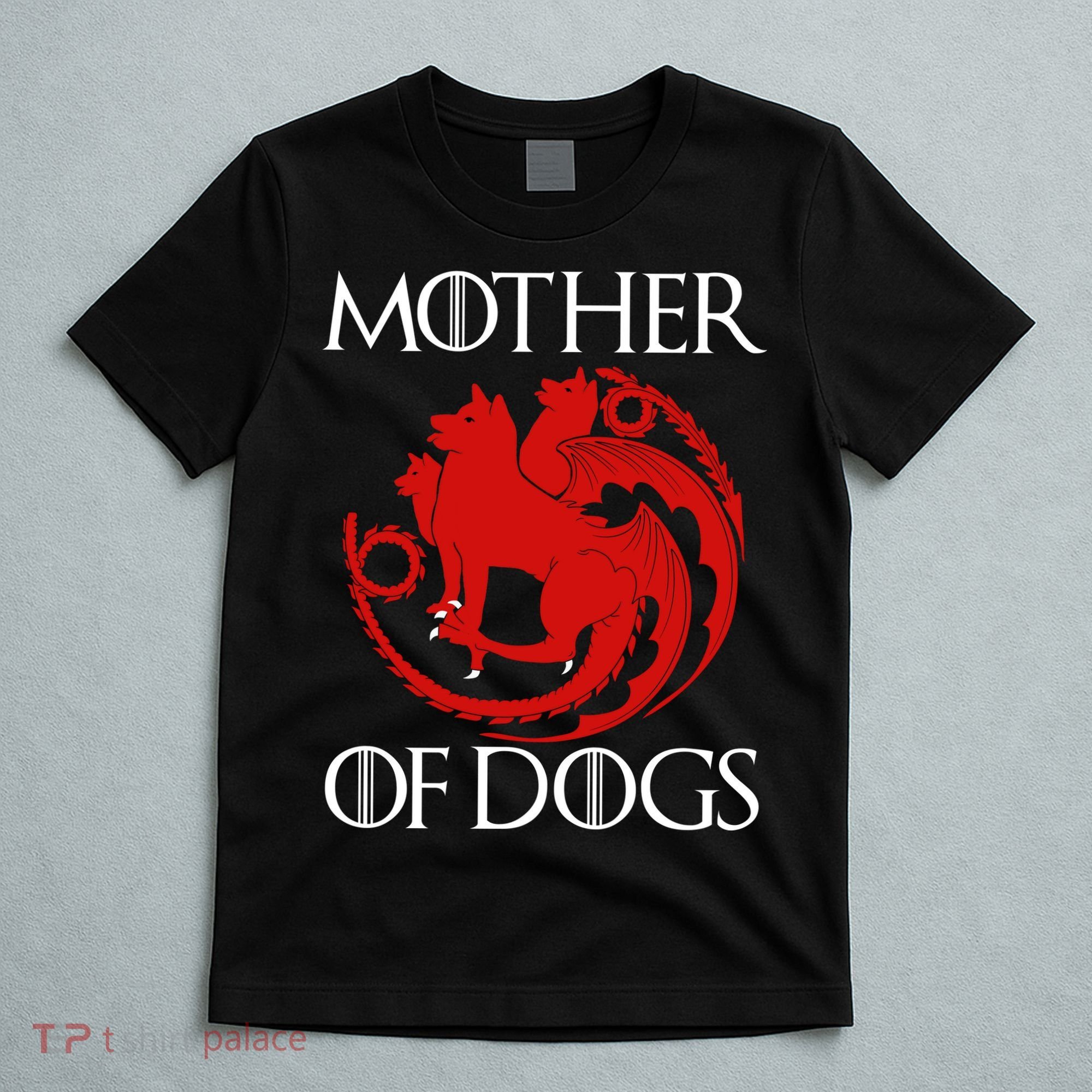 Mother Of Dogs Emblem T-Shirt
