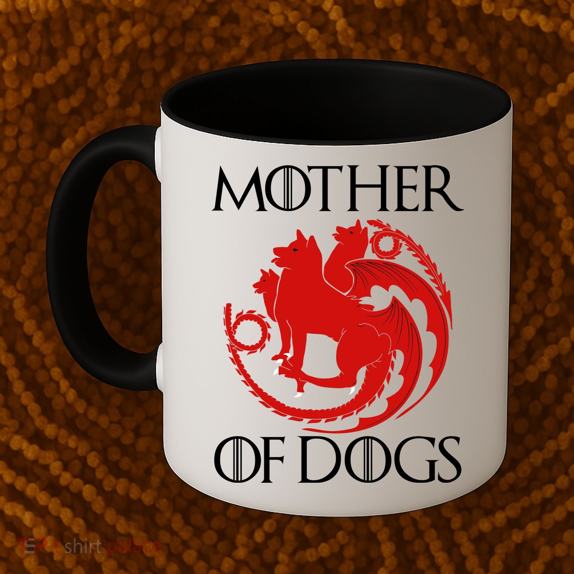 Mother Of Dogs Emblem Coffee Mug