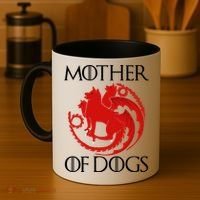 Mother Of Dogs Emblem Coffee Mug thumb 4