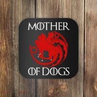 Mother Of Dogs Emblem Coaster thumb 0