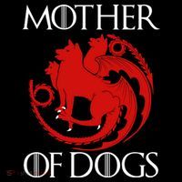 Mother Of Dogs Emblem Mousepad thumb 1